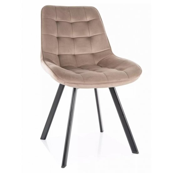 Стул на металлокаркасе Monti Velvet Bluvel 40