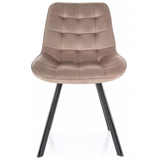 Стул на металлокаркасе Monti Velvet Bluvel 40