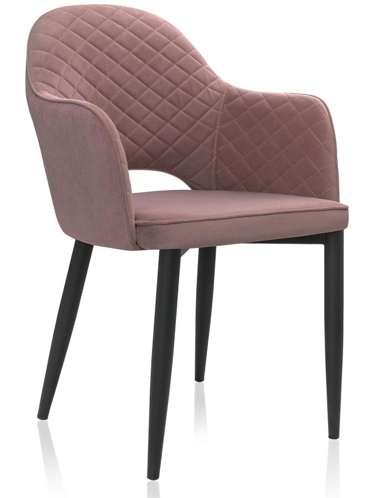 Стул на металлокаркасе Vener light purple