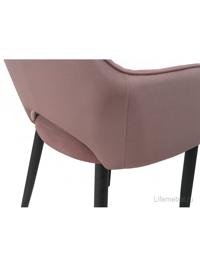 Стул на металлокаркасе Vener light purple