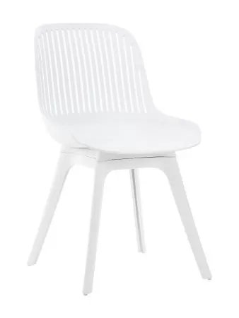 Пластиковый стул Grace DC271 белый / белые ноги