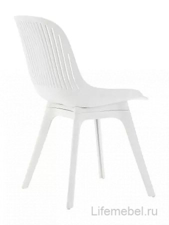 Пластиковый стул Grace DC271 белый / белые ноги