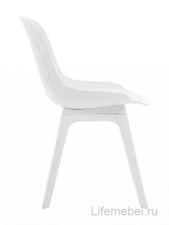 Пластиковый стул Grace DC271 белый / белые ноги