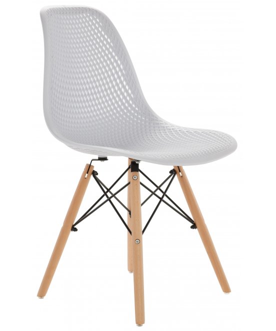 Пластиковый стул Eames DSW Grid DC122