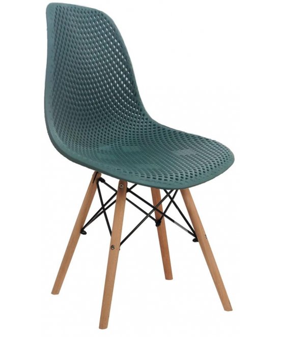 Пластиковый стул Eames DSW Grid DC122
