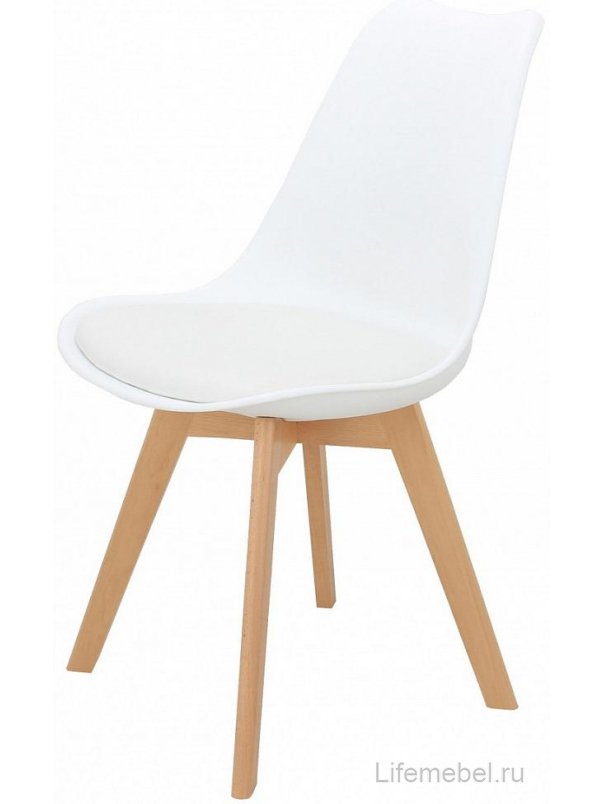 Пластиковый стул Eames Bon белый