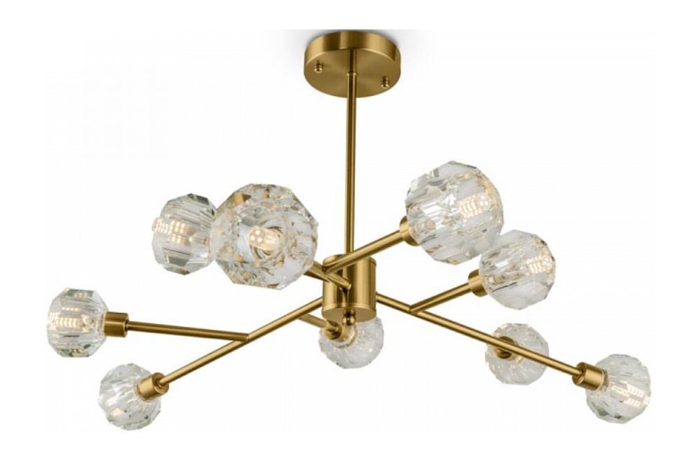 Люстра на штанге Grace FR5114PL-09BZ