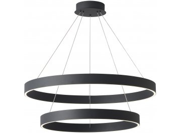 Люстра с пультом управления TRON SP123W LED BLACK