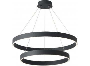 Люстра с пультом управления TRON SP123W LED BLACK