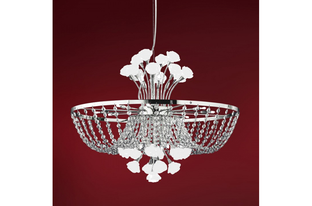 Подвесная люстра Rosa Bianco EL325P12.1