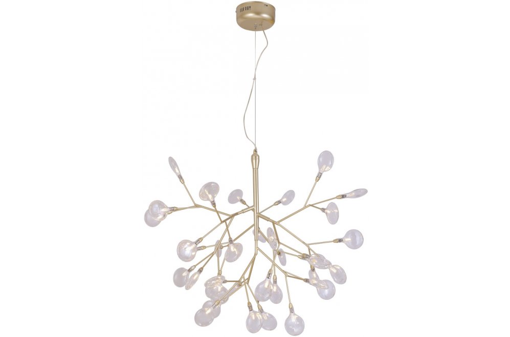 Подвесная люстра EVITA SP36 GOLD/TRANSPARENT