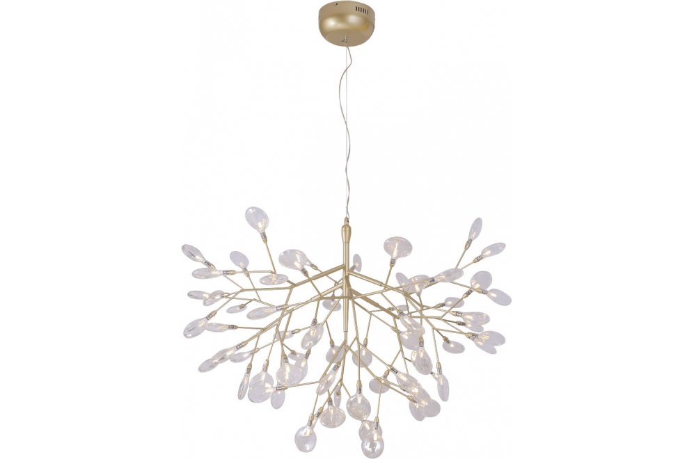 Подвесная люстра EVITA SP63 GOLD/TRANSPARENT