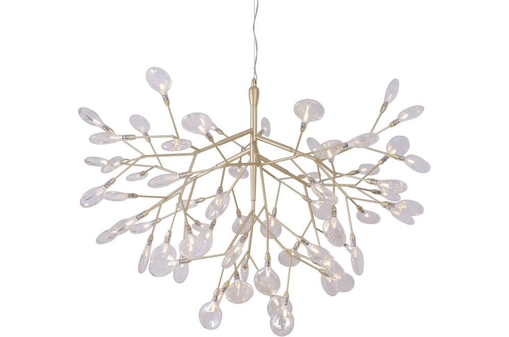 Подвесная люстра EVITA SP63 GOLD/TRANSPARENT