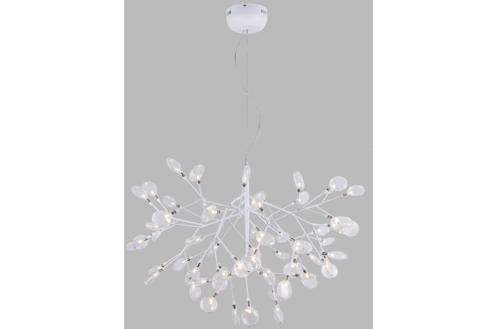 Подвесная люстра EVITA SP63 WHITE/TRANSPARENT