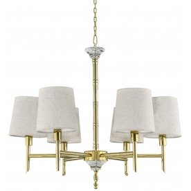 Подвесная люстра LewittL1061-6GD