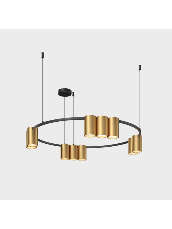 Подвесной светильник Денкирс Орбит DK4065-BK+SG