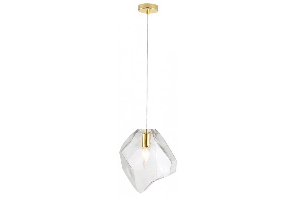 Подвесной светильник NUESTRO SP1 GOLD/TRANSPARENT