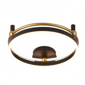Потолочный светильник FERNANDO PL48W LED BLACK/GOLD