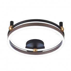 Потолочный светильник FERNANDO PL48W LED COFFEE/BLACK