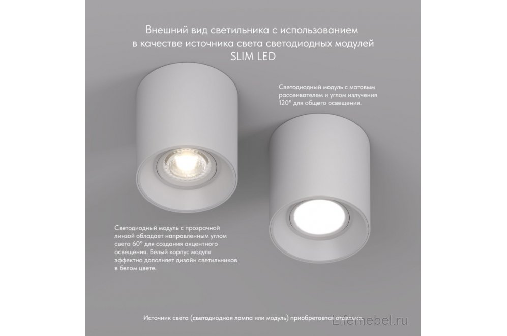 Накладной светильник Денкирс Соро DK3040-WH