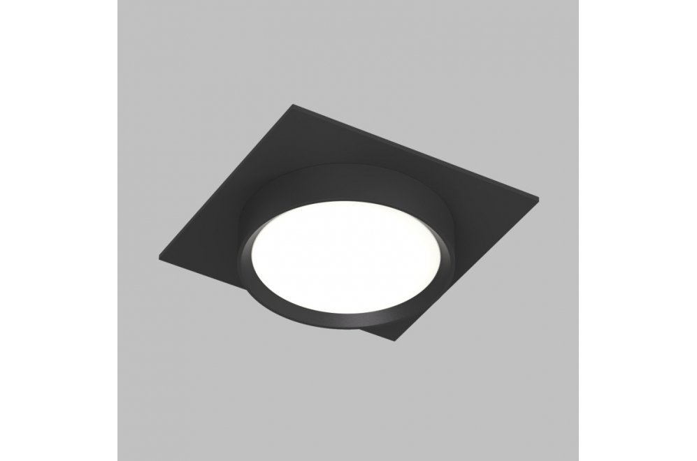 Встраиваемый светильник Денкирс Флэт DK2091-BK