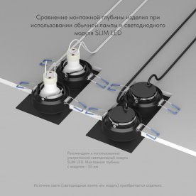 Встраиваемый светильник Хало