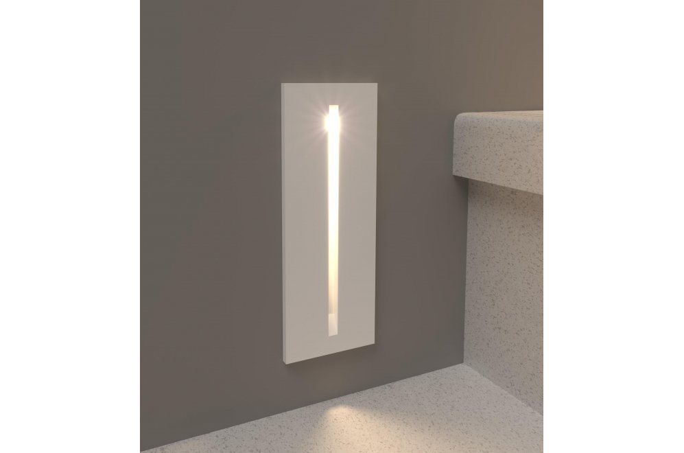 Уличный настенный светильник 40108/LED Белый