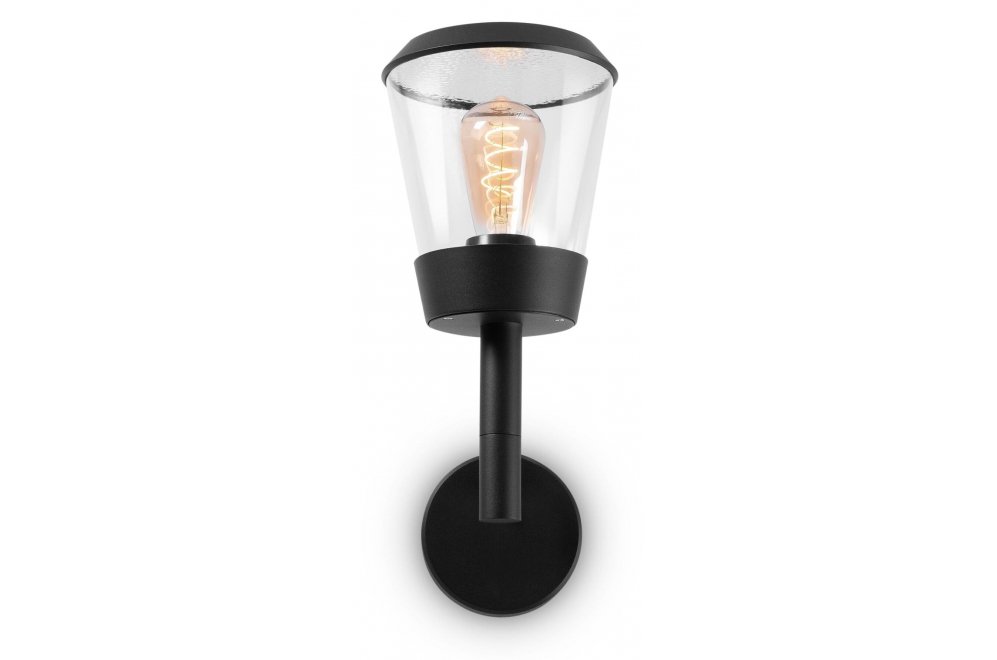 Уличный настенный светильник Faro O039WL-01B