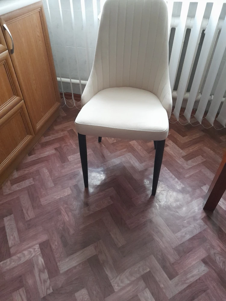 Стул на металлокаркасе Kora white / gray фото покупателя 103