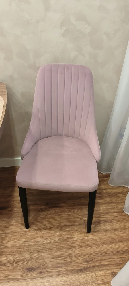 Стул на металлокаркасе Kora white / gray фото покупателя 4