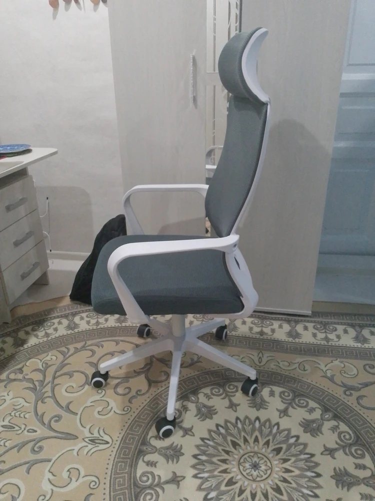 Компьютерное кресло Montana blue / white фото покупателя 20