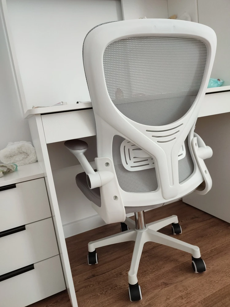 Компьютерное кресло Konfi blue / white фото покупателя 10