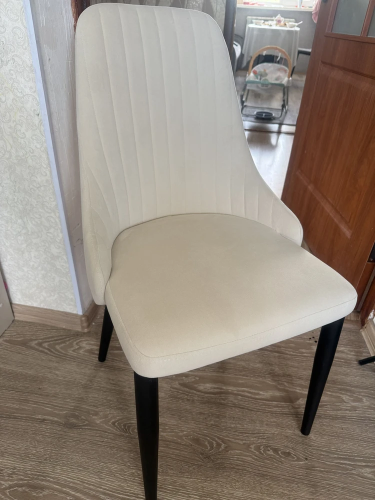 Стул на металлокаркасе Kora white / gray фото покупателя 83