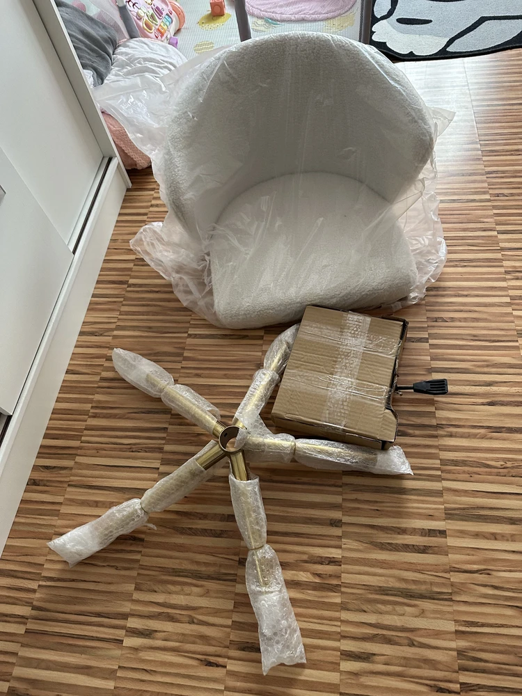 Компьютерное кресло Lika white teddy фото покупателя 36