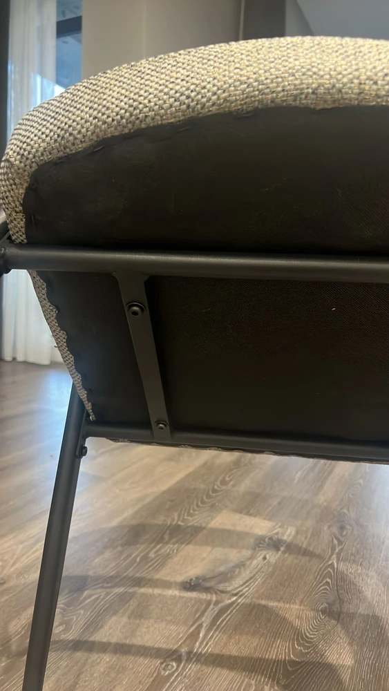 Стул на металлокаркасе Twin gray / black фото покупателя 54