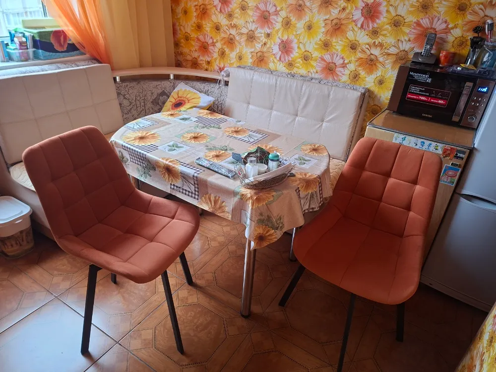 Стул на металлокаркасе Стронг 360 латте (hl 70) / белый каркас фото покупателя 69