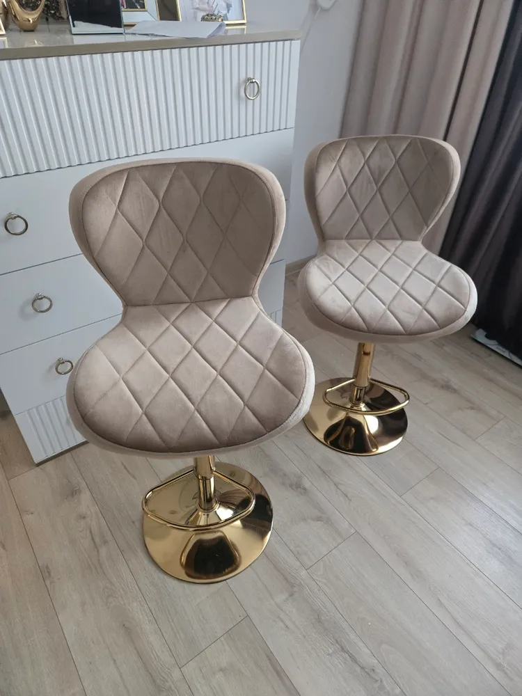 Барный стул Porch dark beige / chrome фото покупателя 11
