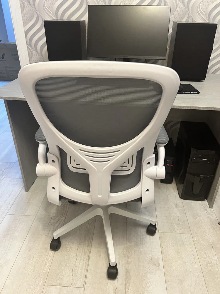 Компьютерное кресло Konfi blue / white фото покупателя 23