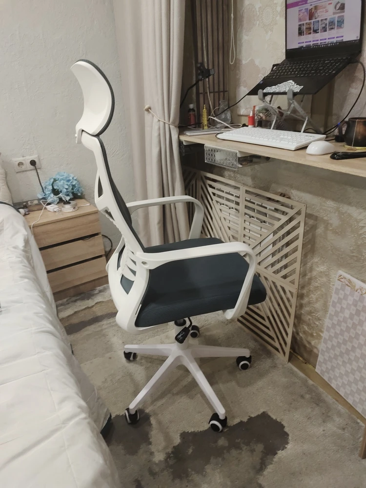 Компьютерное кресло Montana blue / white фото покупателя 33