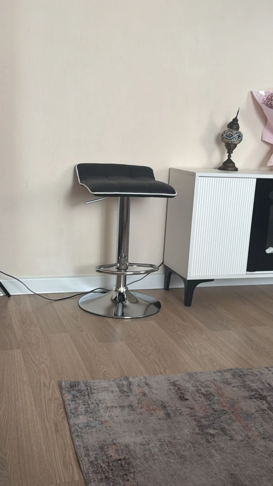 Барный стул Fera black / white фото покупателя 1