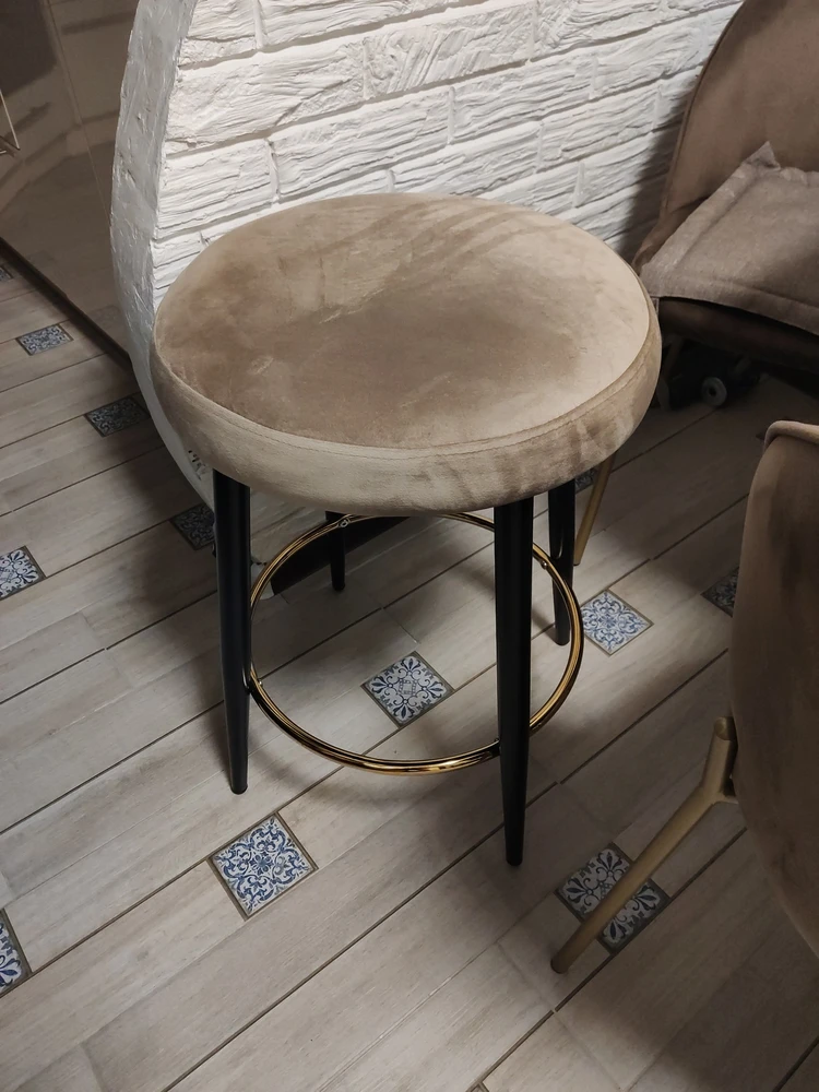 Барный стул Plato dark grey фото покупателя 12