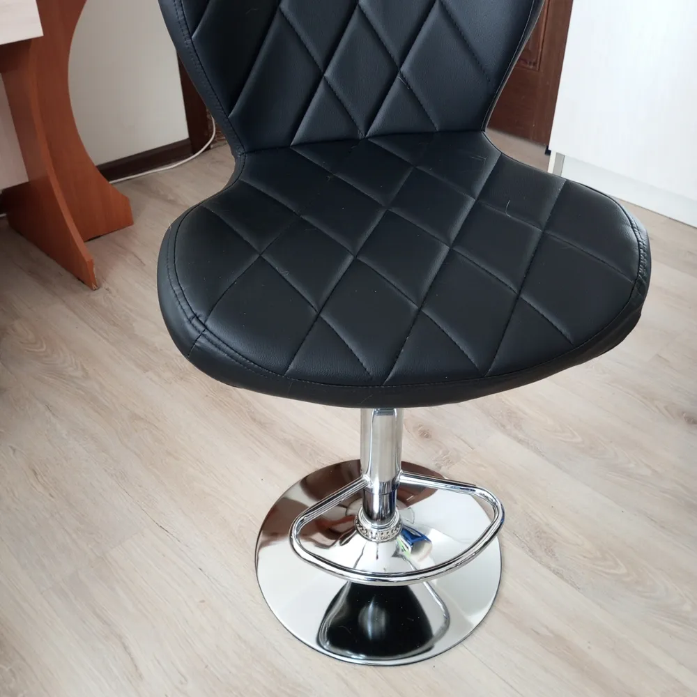 Барный стул Porch dark beige / chrome фото покупателя 14