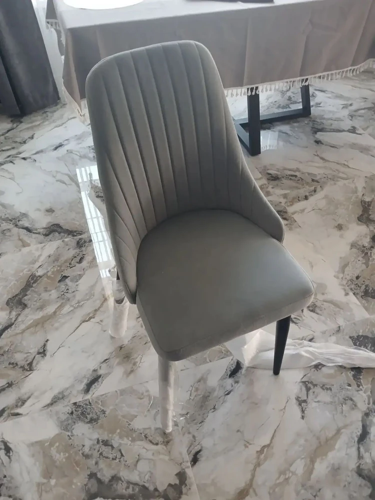 Стул на металлокаркасе Kora white / gray фото покупателя 16