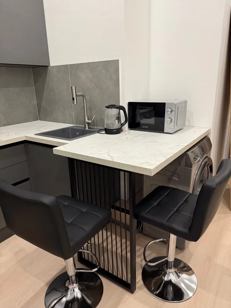 Барный стул Paskal black / chrome фото покупателя 2
