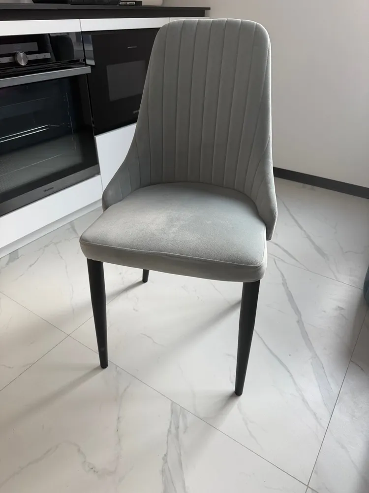 Стул на металлокаркасе Kora white / gray фото покупателя 50