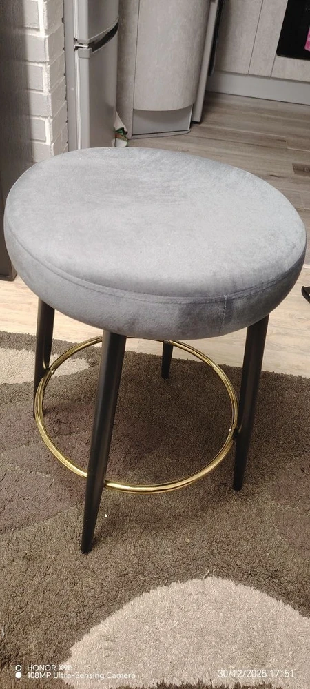 Барный стул Plato dark grey фото покупателя 27