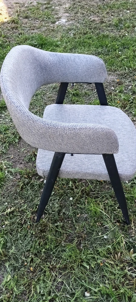 Стул на металлокаркасе Twin gray / black фото покупателя 32