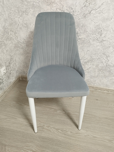 Стул на металлокаркасе Kora white / gray фото покупателя 190