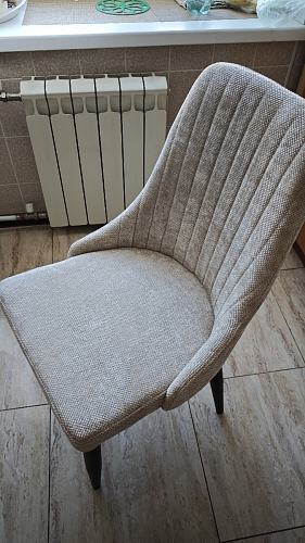 Стул на металлокаркасе Kora white / gray фото покупателя 571