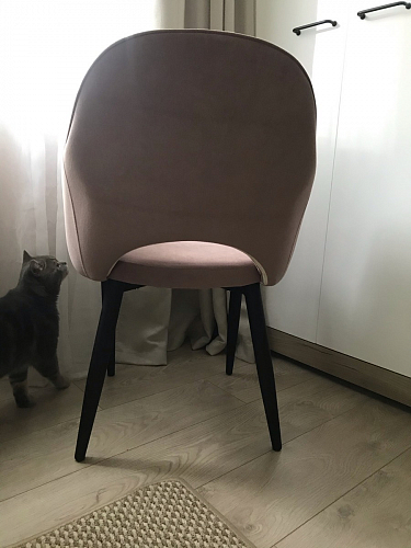 Стул на металлокаркасе Vener light purple фото покупателя 5